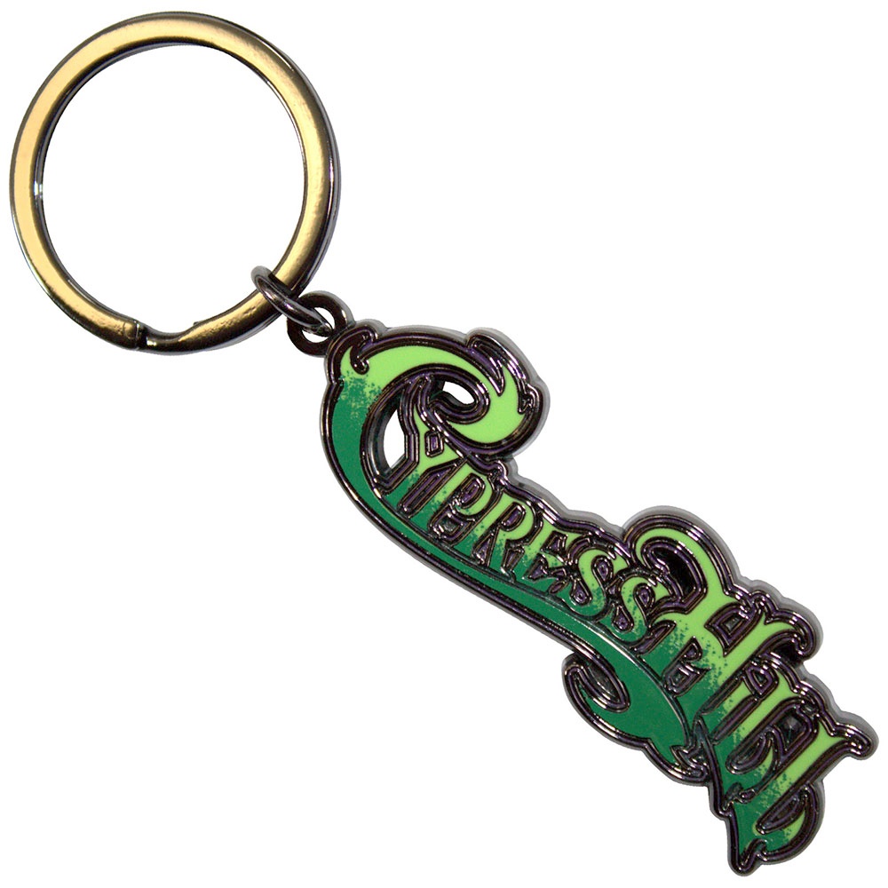 Cypress Hill - Logo Sleutelhanger - Groen